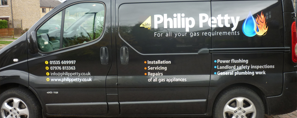 Philip Petty: for all your gas requirements van